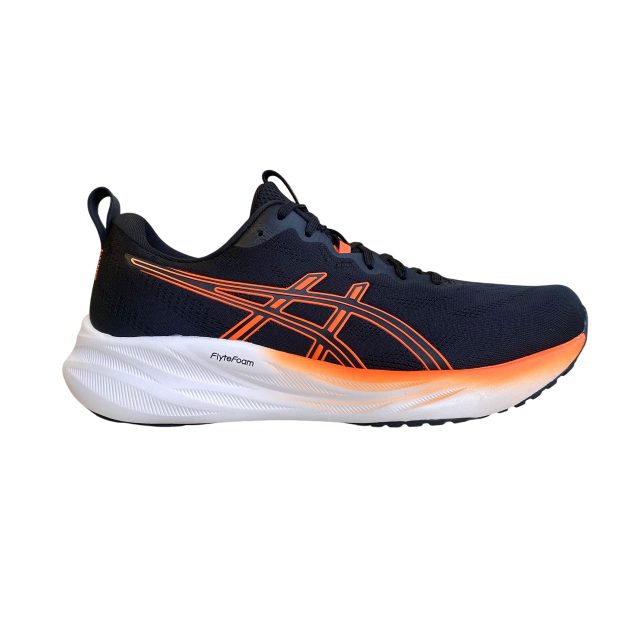 Asics scarpa da corsa da uomo Gel Pulse 16 1011B962-001 nero-arancio