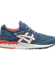 Asics scarpa sneakers da uomo Gel Lyte V H6A2Y 4510 blu-grigio