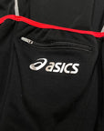 Asics maglietta da ciclista da uomo manica lunga con cerniera intera Ventoux T781Z5 9026 nero-rosso