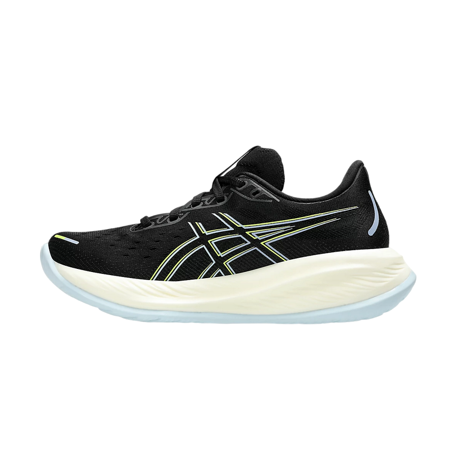 Asics scarpa da corsa da donna Gel Cumulus 26 1012B599-006 nero-giallo