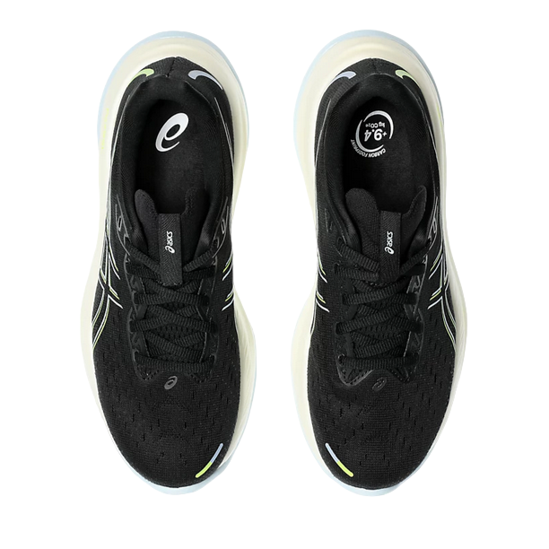 Asics scarpa da corsa da donna Gel Cumulus 26 1012B599-006 nero-giallo