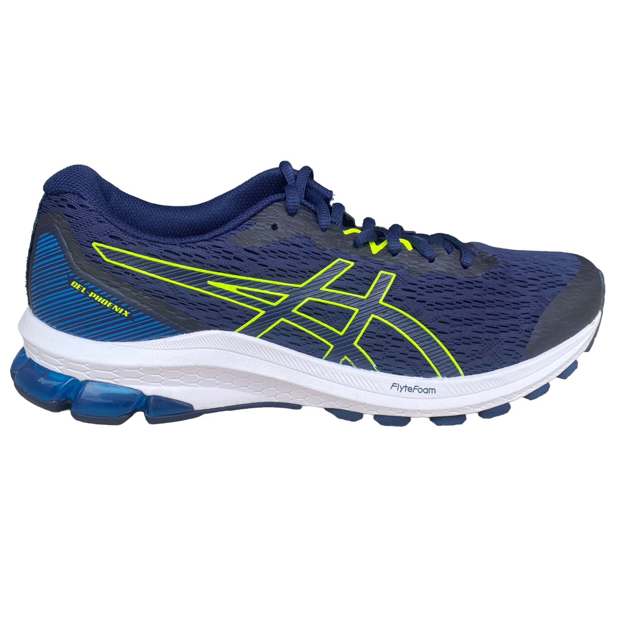 Asics scarpa da corsa da uomo Gel Phoenix 11 1011B201 400 blu verde Sportiamo