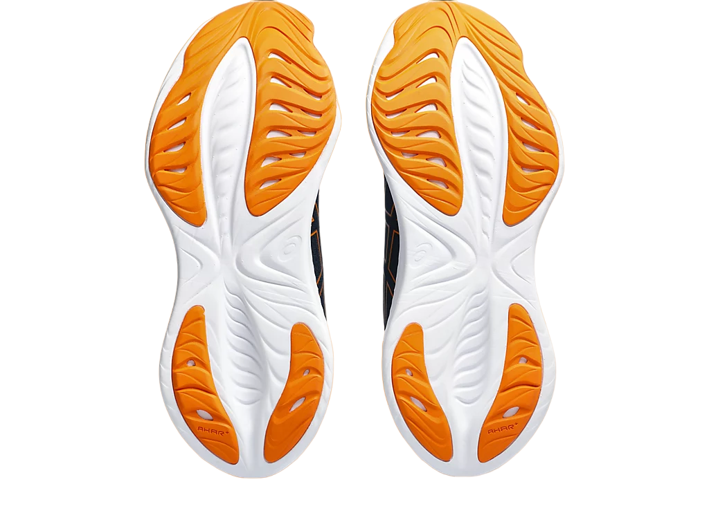 Asics scarpa da corsa da uomo Gel Cumulus 25 1011B621-407 blu arancione
