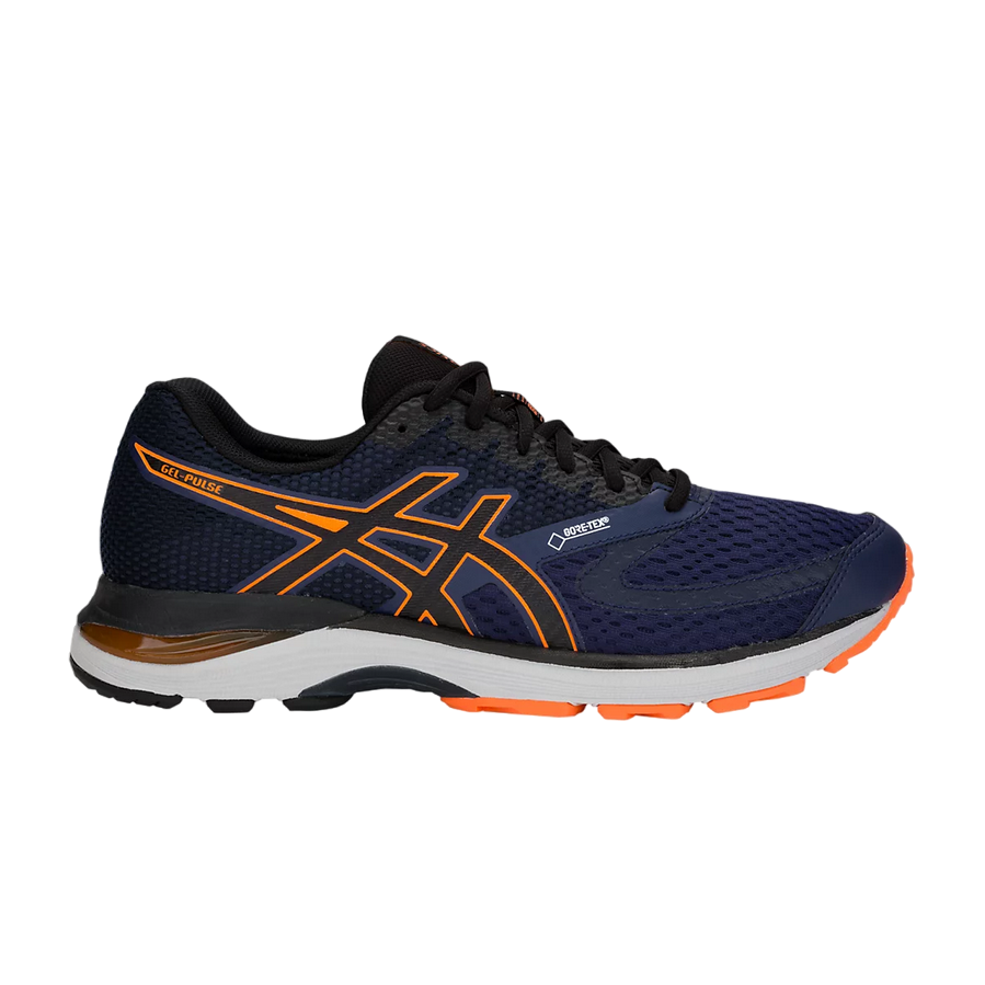 Asics scarpa da corsa in gore-tex da uomo GEL PULSE 10 G-TX 1011A009 400 blu nero