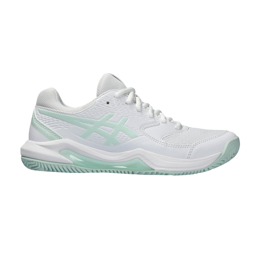 Asics scarpa da tennis da donna per terra battuta Gel Dedicate 8 Clay 1042A255-102 bianco