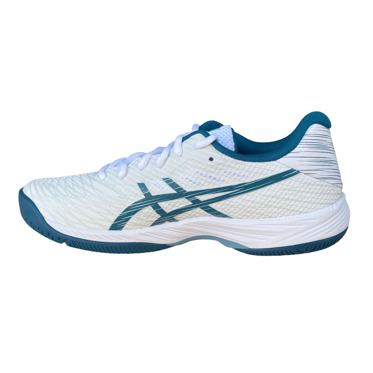 Asics scarpa da tennis da uomo Gel Game 9 1041A337-102 bianco alzavola