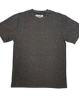 T-shirt BIKKEMBERGS BMT0912 8000 nera da uomo con esclusiva stampa all-over camouflage, jersey di cotone premium e design contemporaneo - frontale