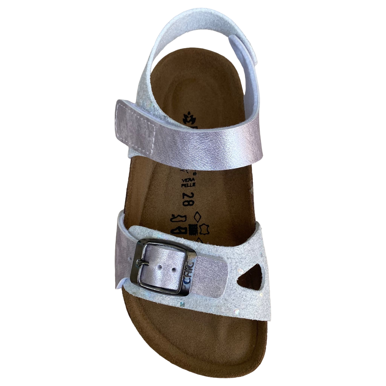 Biochic Sandalo Ragazza BC75089B bianco