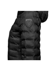 Blauer giubbino da donna con cappuccio e cuciture nastrate Ellis 25SBLDC02232 007104 999 nero