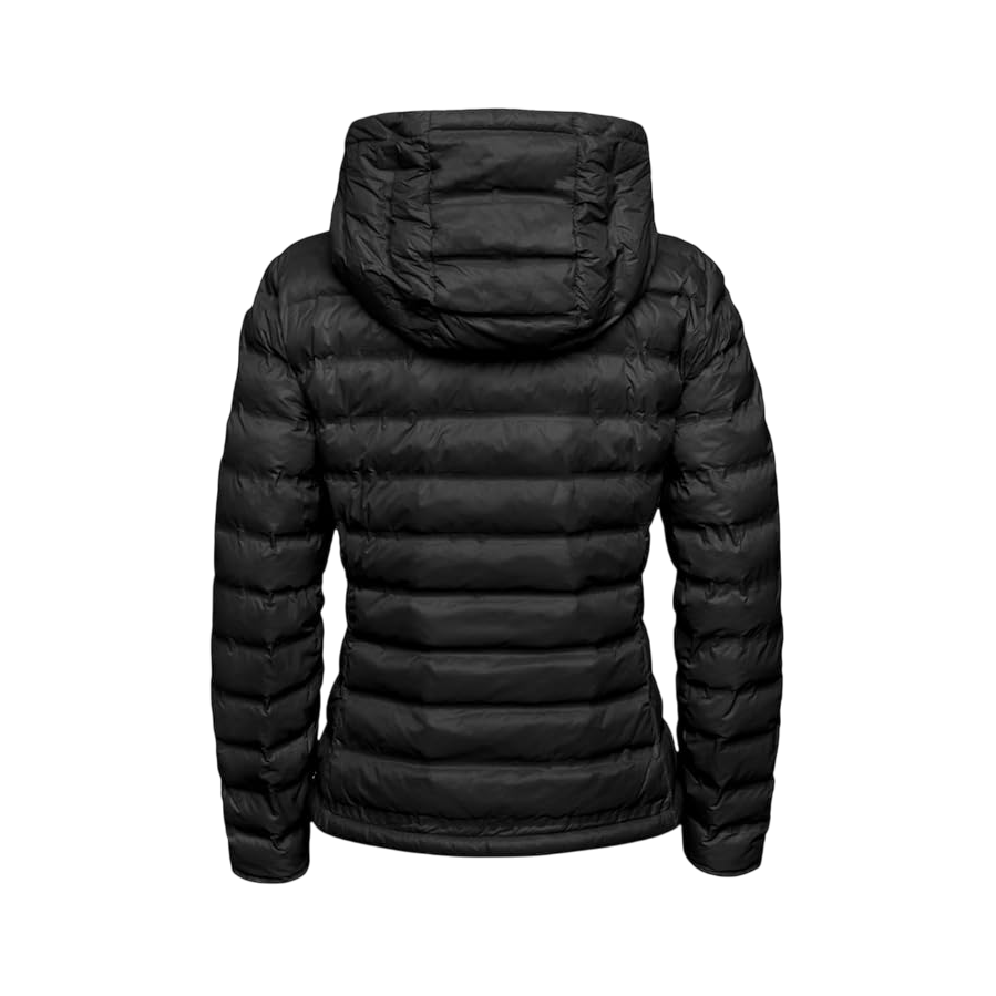 Blauer giubbino da donna con cappuccio e cuciture nastrate Ellis 25SBLDC02232 007104 999 nero