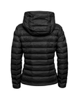 Blauer giubbino da donna con cappuccio e cuciture nastrate Ellis 25SBLDC02232 007104 999 nero