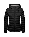 Blauer giubbino da donna con cappuccio e cuciture nastrate Ellis 25SBLDC02232 007104 999 nero