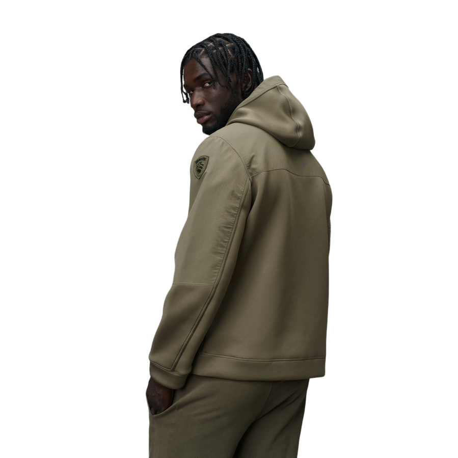 Felpa Blauer Uomo Neoprene Blauer Felpa Da Uomo Con Cappuccio In