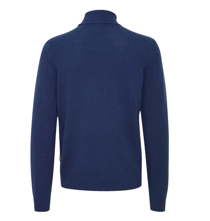 Blend maglioncino da uomo a dolcevita con vestibiltà regolare 20716087 194024 blu