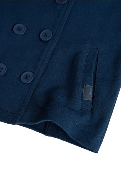 Boboli Giacca felpata da bambina 438218 2440 blu marino
