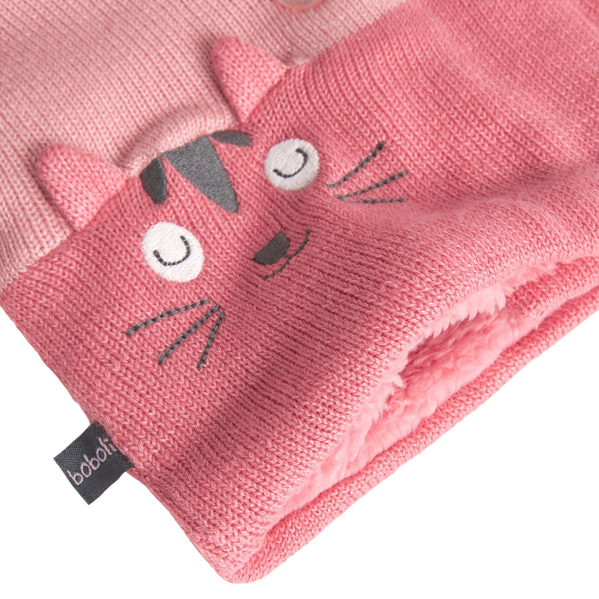 Boboli Giacca in tricot per neonato con cappuccio 109112-3872 rosa