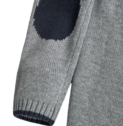Boboli Giacchetta tricot per ragazzo 737366 8125 grigio melange