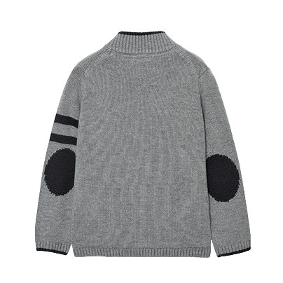 Boboli Giacchetta tricot per ragazzo 737366 8125 grigio melange