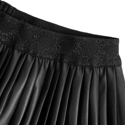Boboli Gonna polipiel per ragazza 727534 890 nero