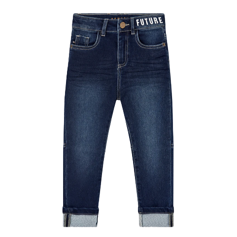 Boboli Pantaloni denim per ragazzo BCI 517216 blu scuro