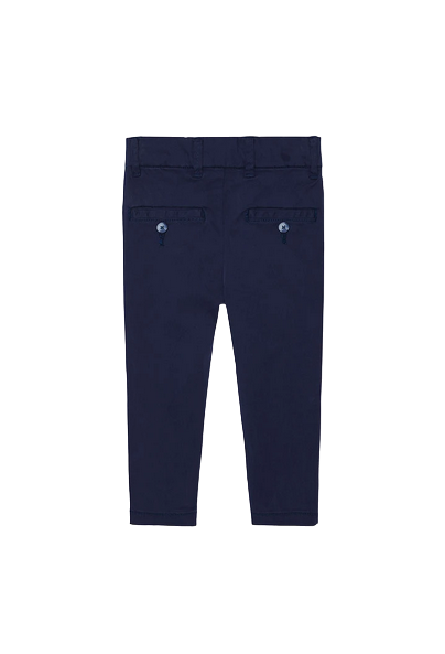 Boboli Pantaloni saten elasticizzato per ragazzi 718152 2440 blu