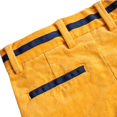 Boboli Pantaloni vellutino per infant e bambino 717027 1155 senape