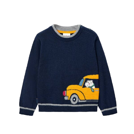 Boboli maglione maglieria per infant 717320 2440 blu navy