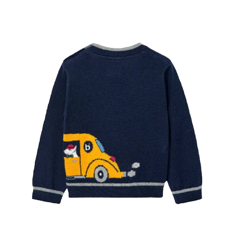 Boboli maglione maglieria per infant 717320 2440 blu navy