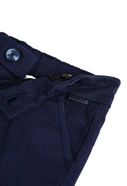 Boboli pantaloncino in satin per bimbo 718309 2440 blu