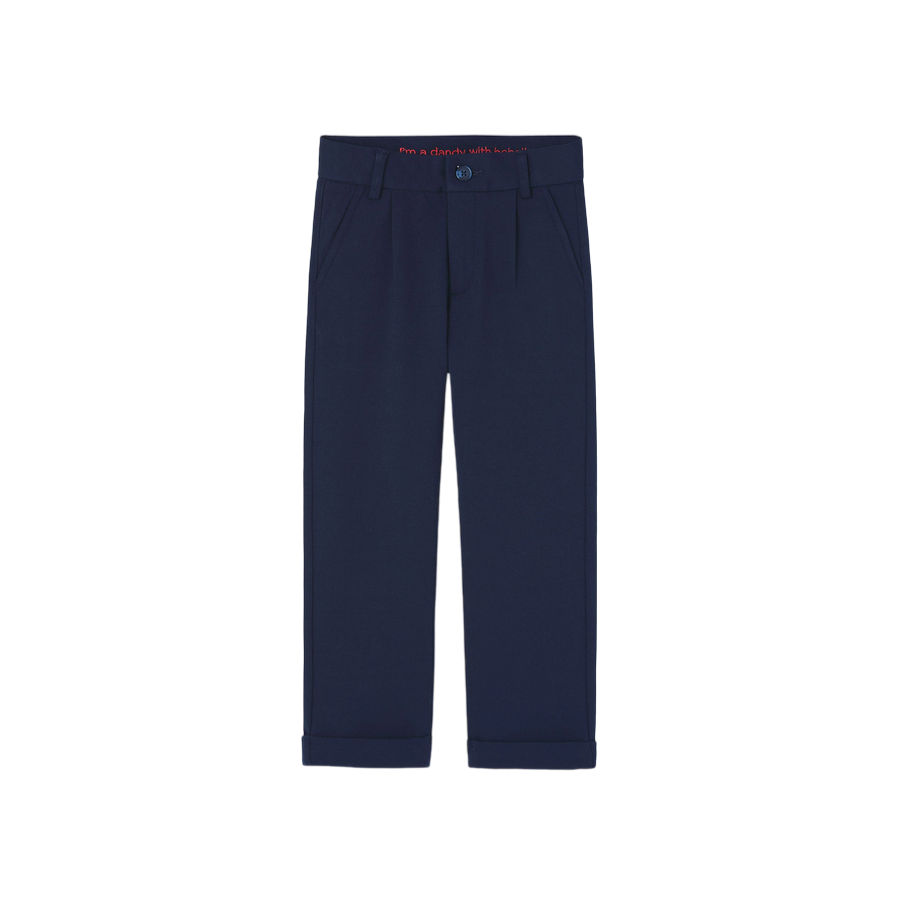 Boboli pantalone casual da ragazzo 738334 2440 blu