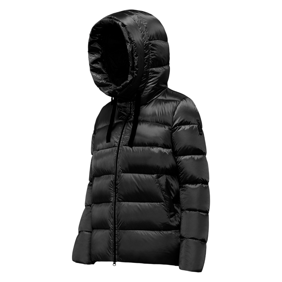 Bomboogie Piumino da donna con cappuccio Rome GW6012TDLC4 90 nero