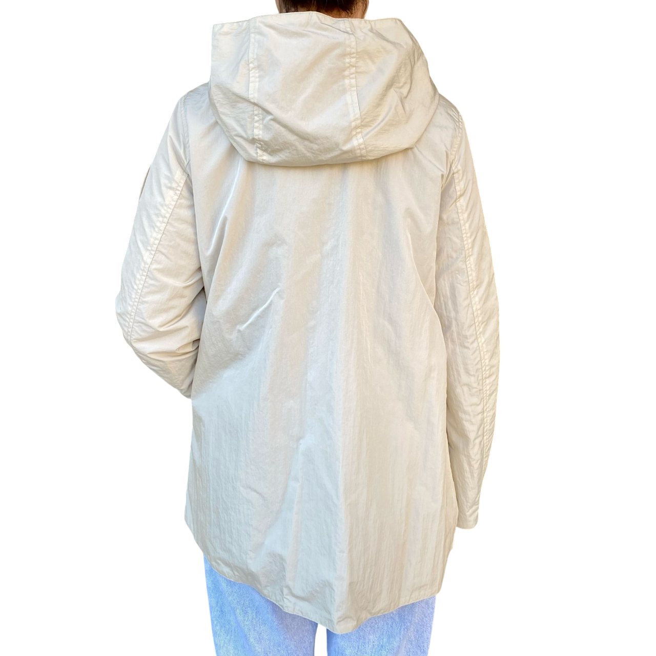 Bomboogie giubbino reversibile da donna con cappuccio GW8930TWRP5 015 gesso-grigio