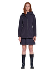 Bomboogie parka da donna antipioggia e antivento sfoderato CW8364TNSD5 297 blu scuro