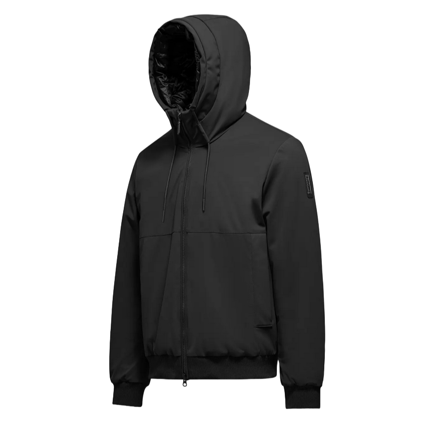 Bomboogie bomber imbottito con cappuccio da uomo JM8073TNSR3 90 nero