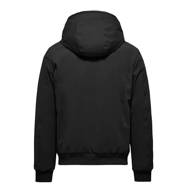 Bomboogie bomber imbottito con cappuccio da uomo JM8073TNSR3 90 nero