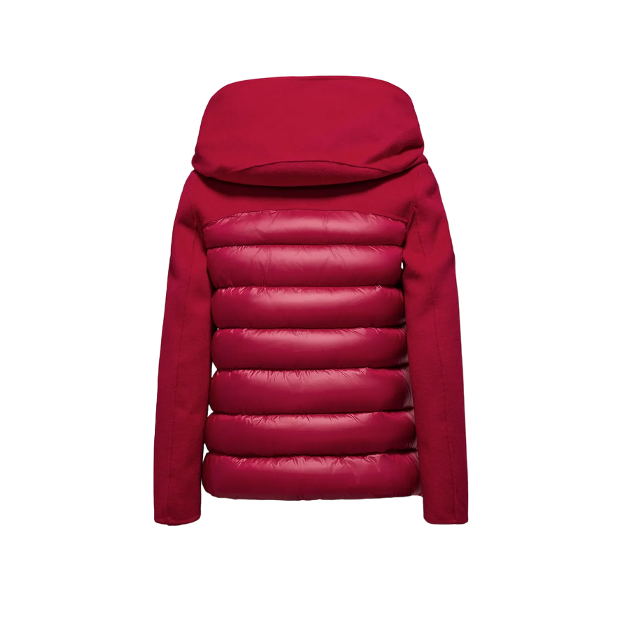 Bomboogie cappotto corto con cappuccio da donna GW8597TWLD4 435 rosso