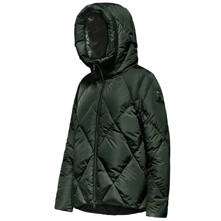 Bomboogie piumino corto da donna trapunta a rombi GW8639TTNP4 347