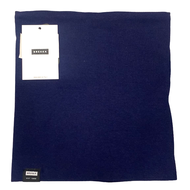 Brekka sciarpa ad anello in cotone jersey BRFK0648 blu
