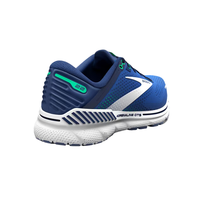 Brooks-Adrenaline-GTS-22-Scarpa-Running-Uomo-Blu-Verde-110366-1D-469-Sportiamo