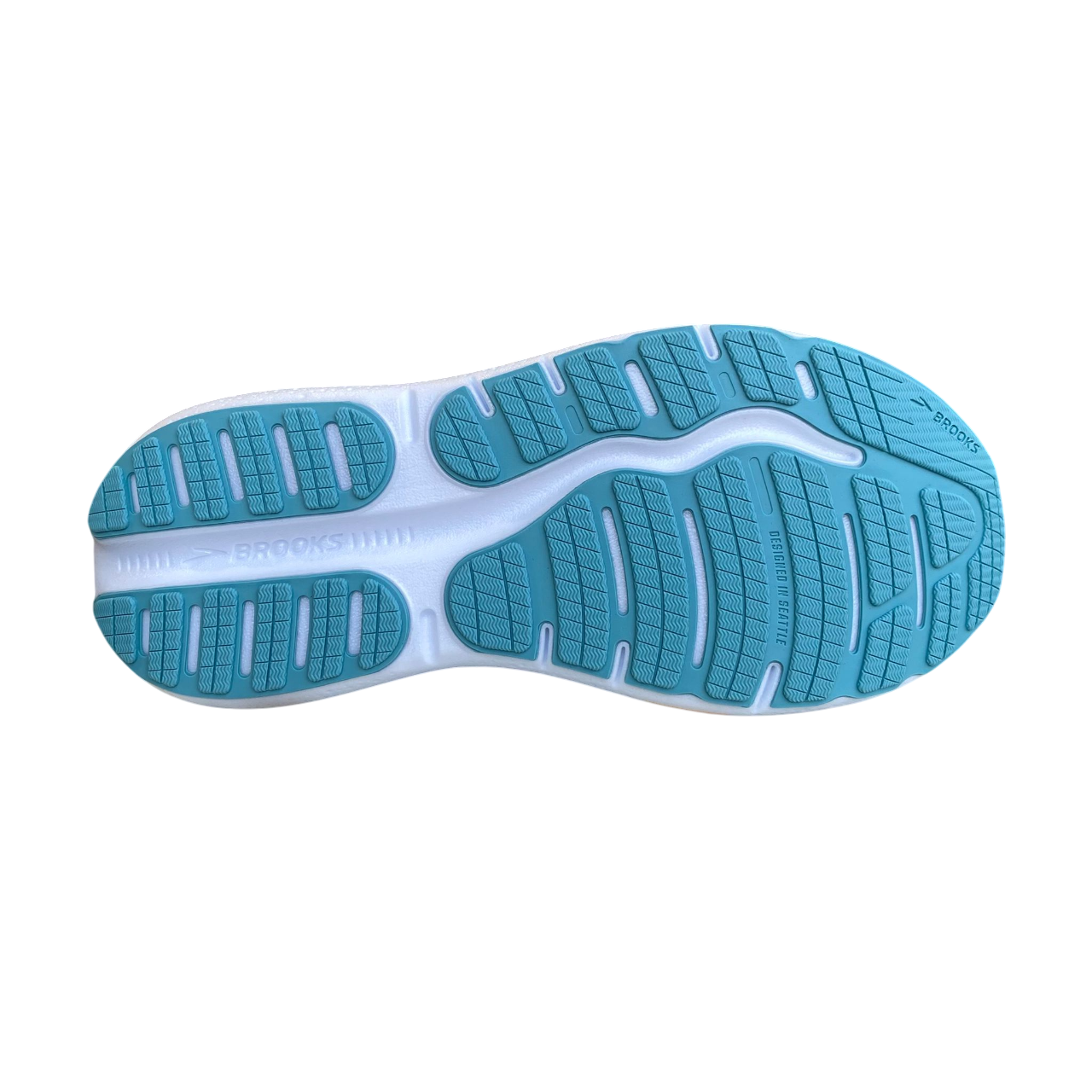 Brooks scarpa da corsa da uomo Ghost Max 2 1104311D 431 blu marocchino-acqua-arancione