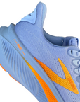 Brooks Ghost 17 dettaglio design celeste femminile fresco