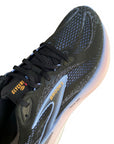 Scarpe da corsa Brooks Glycerin GTS 22 donna colore nero blu arancio con tecnologia GuideRails