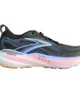 Scarpe da corsa Brooks Glycerin GTS 22 donna colore nero blu arancio con tecnologia GuideRails