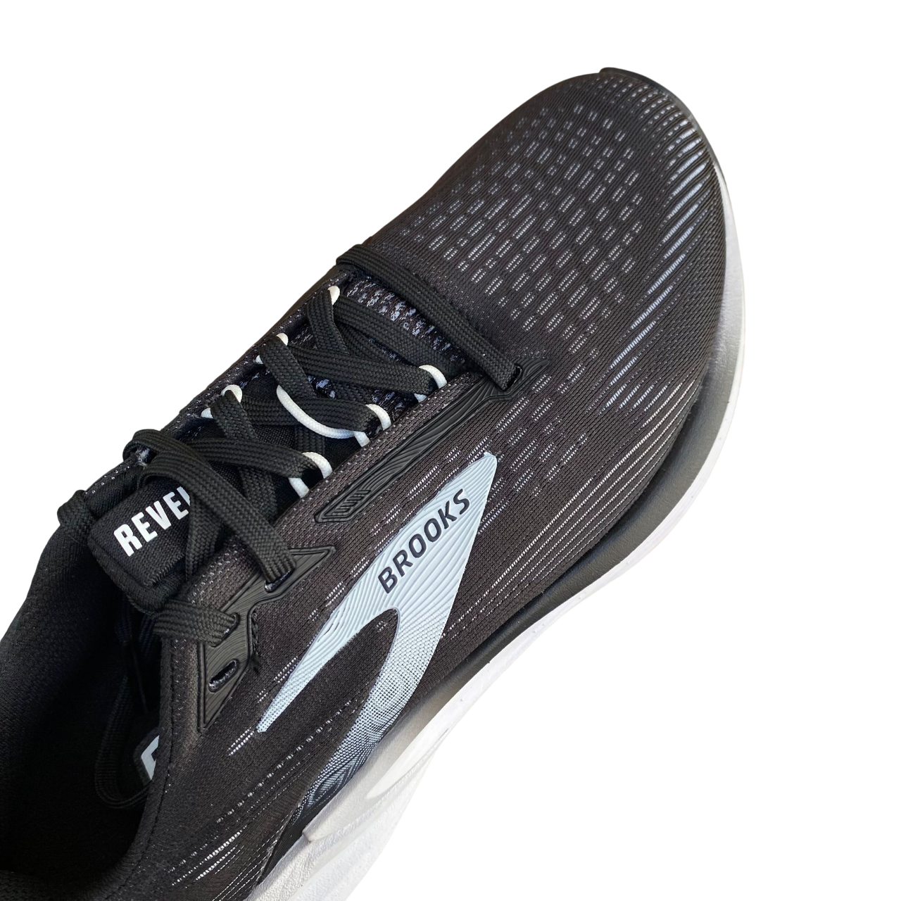 Scarpe da corsa donna Brooks Revel 8 per running e fitness, modello 1240561B-090", vista punta