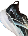 Scarpa da corsa uomo Brooks Glycerin GTS 22 con ammortizzazione superiore, modello 1104461D-063, vista tacco