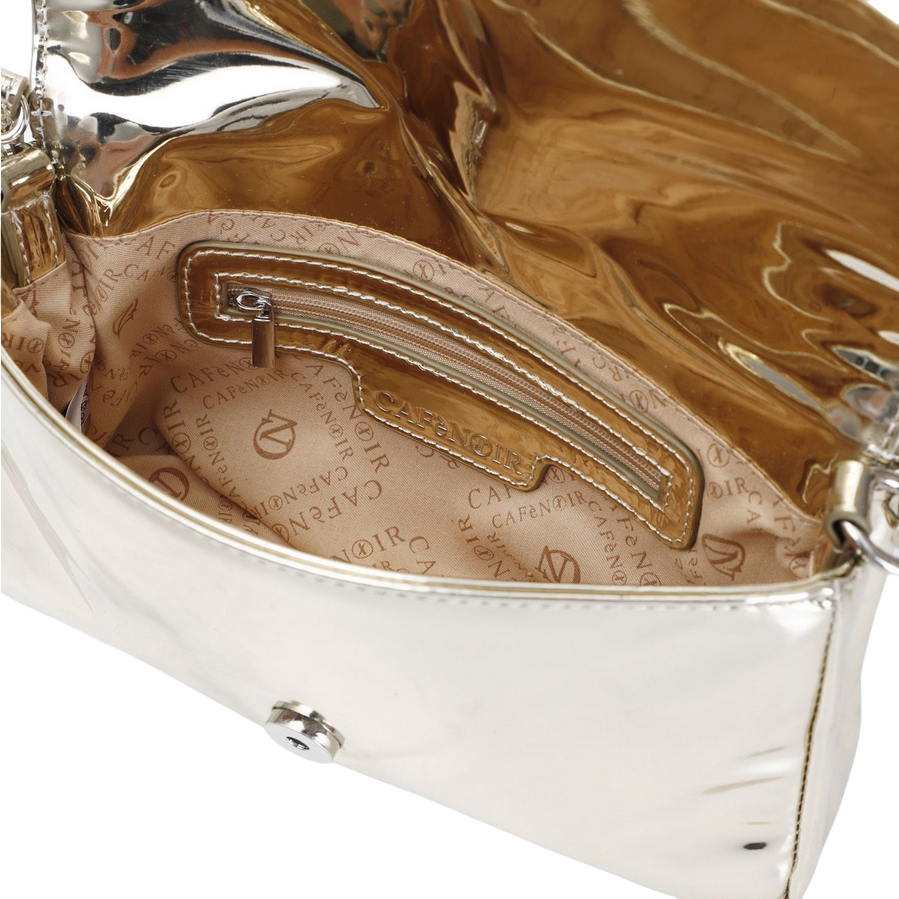 CafèNoir Borsa pochette ricorta di strass C3BA0602 Z012 oro