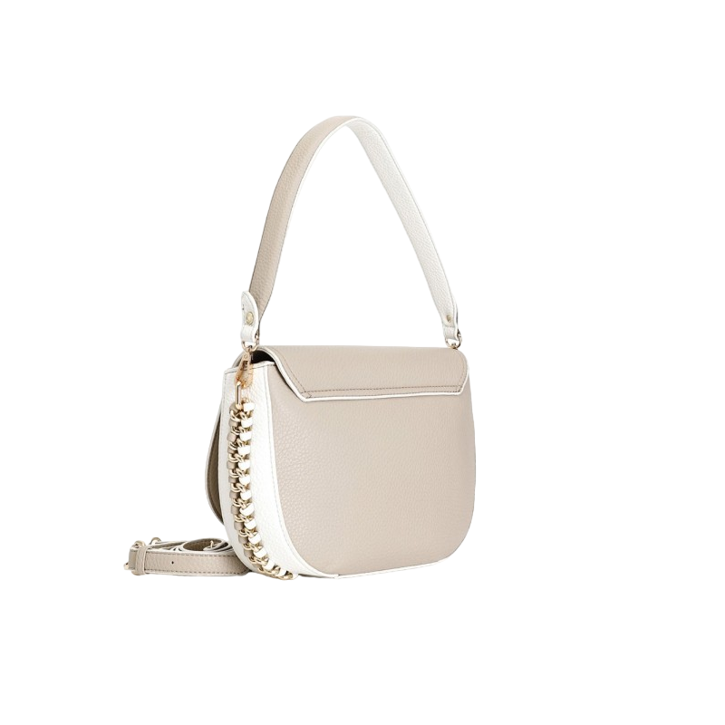 CafèNoir borsa da donna con pattina e catena infilata c3IA0603 M005 tortora
