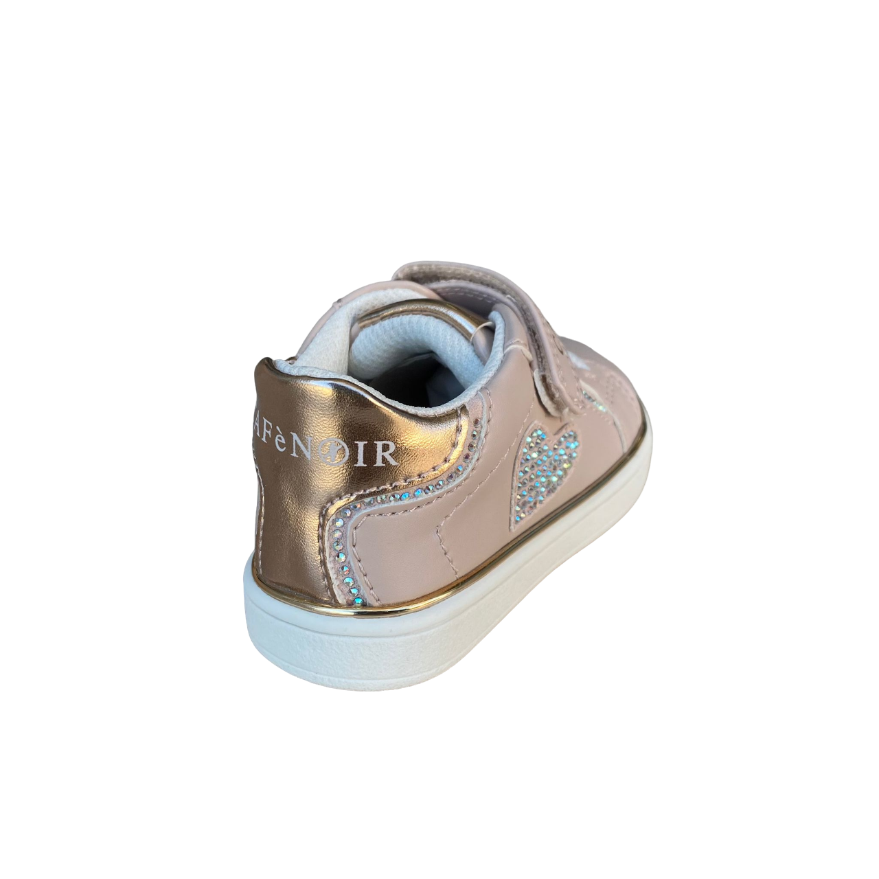 Cafè Noir scarpa da bambina con laccio elastico e velcro C-2540p rosa