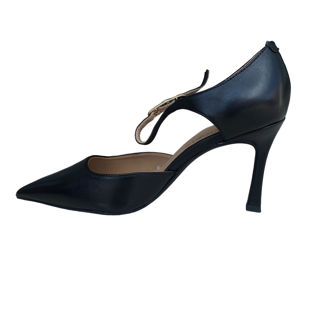CafèNoir scarpa decoltè da donna spezzata in pelle C1NA4041 N001 nero