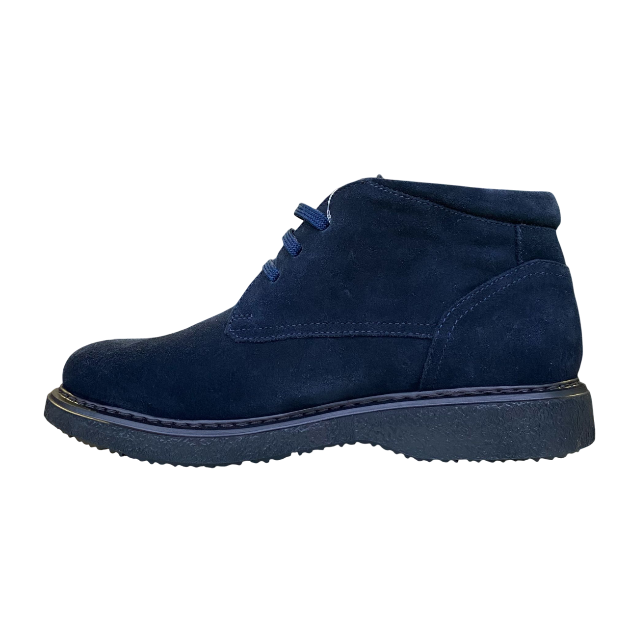 CallagHan scarpa polacchino da uomo in Scotchgard 3M Ante 12302 blu